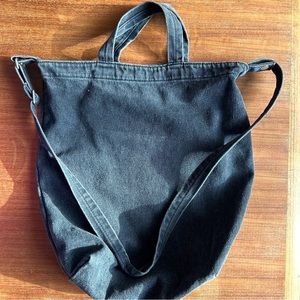 Baggu Black Denim Duck Bag